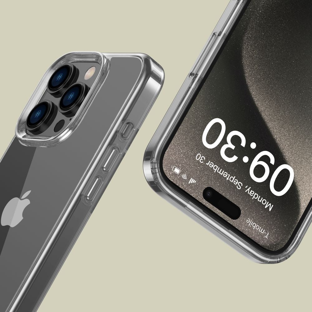 Σκληρή Διάφανη Θήκη - Apple iPhone 16 Pro - Tech-Protect FlexAir Hybrid - Clear (5906302311644)
