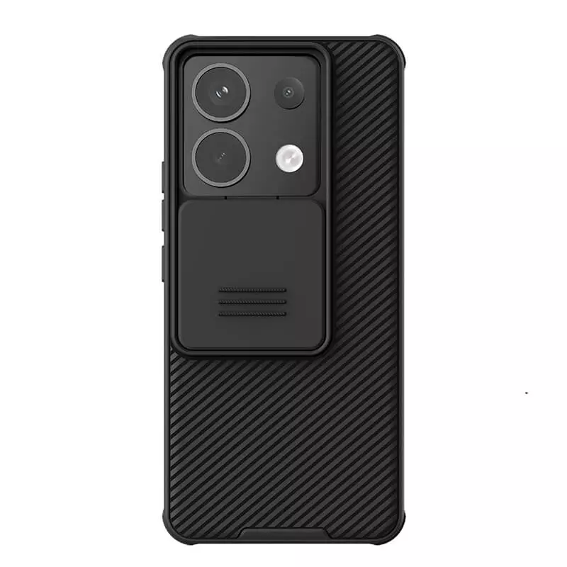 Σκληρή Θήκη με Κάλυμμα για την Κάμερα - Xiaomi Redmi Note 13 Pro 5G / Poco X6 - Nillkin CamShield Pro - Black (6902048271920)