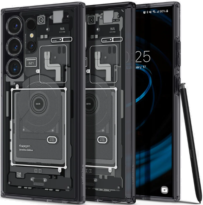 Σκληρή Θήκη - Samsung Galaxy S24 Ultra - Spigen Ultra Hybrid - Zero One (ACS07293)
