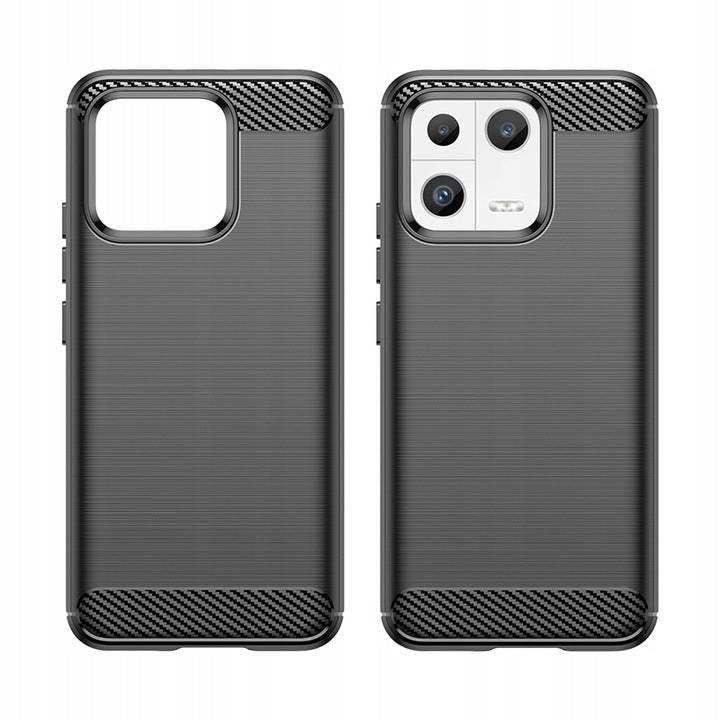 Spacecase Carbon - Θήκη Σιλικόνης - Xiaomi 13 - Black (5905123475771)