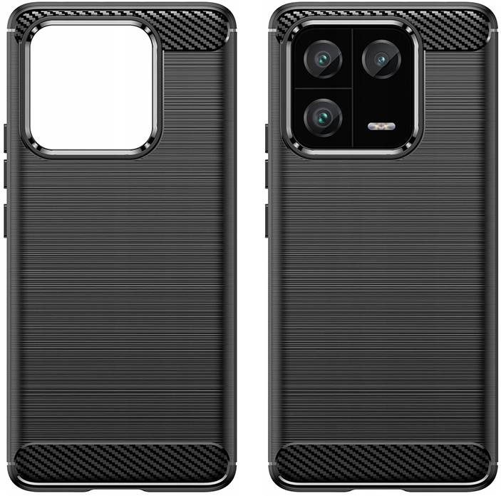 Spacecase Carbon - Θήκη Σιλικόνης - Xiaomi 13 Pro - Black (5905123475788)