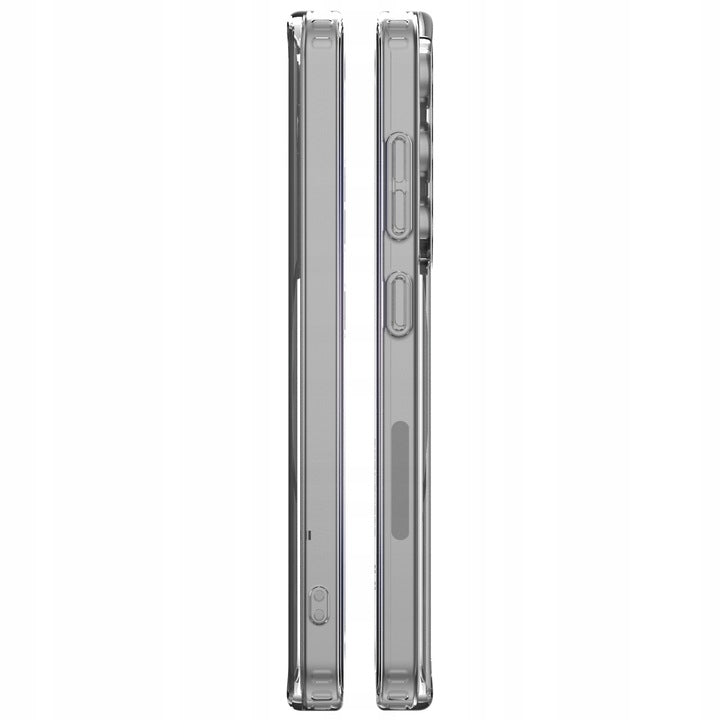Spacecase Clear MagSafe - Σκληρή Διάφανη Θήκη MagSafe - Samsung Galaxy S23 FE - Transparent (5905719107178)