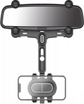 Spacecase SC19 Mirror Car Holder - Universal Βάση Κινητών με Ρυθμιζόμενο Βραχίονα για Εσωτερικό Κεντρικό Καθρέπτη Αυτοκινήτου - Black