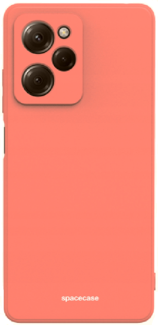 Spacecase Silicone Case - Θήκη Σιλικόνης Xiaomi Poco X5 Pro - Red (5905123475283)
