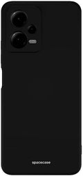 Spacecase Silicone Case - Θήκη Σιλικόνης Xiaomi Redmi Note 12 5G / Poco X5 - Black (5905123475306)