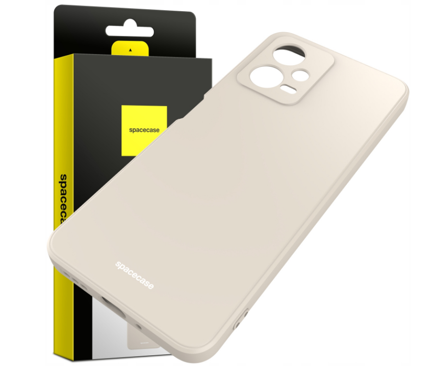 Spacecase Silicone Case - Θήκη Σιλικόνης Xiaomi Redmi Note 12 5G / Poco X5 - Bone (5905123475320)