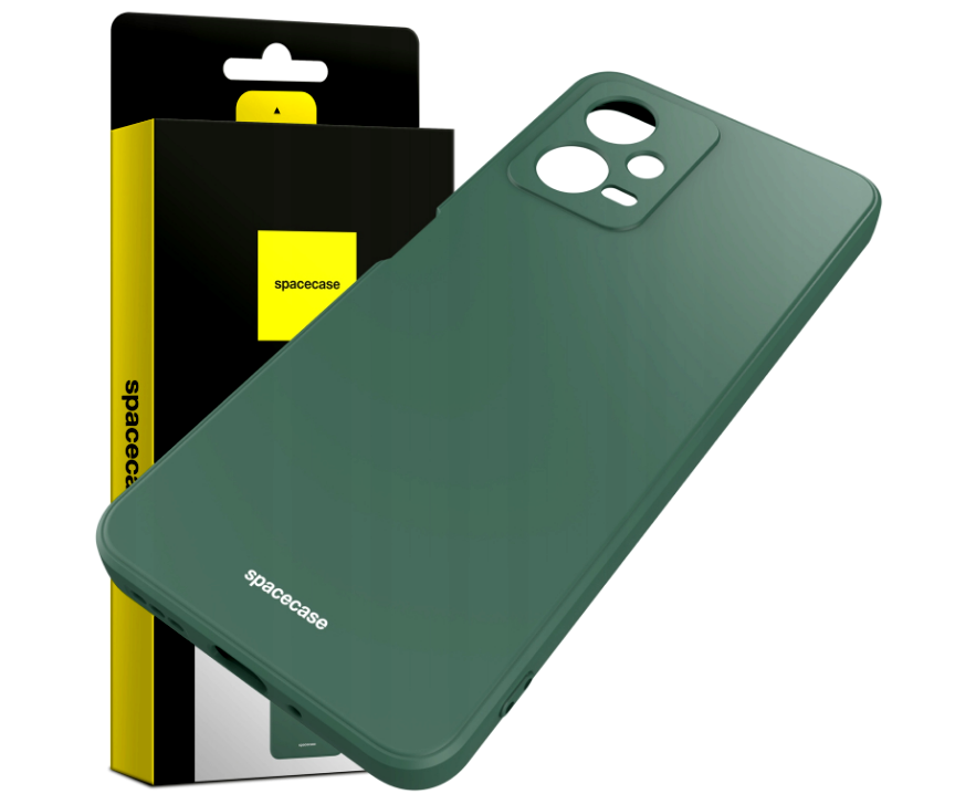 Spacecase Silicone Case - Θήκη Σιλικόνης Xiaomi Redmi Note 12 5G / Poco X5 - Dark Green (5905123475337)