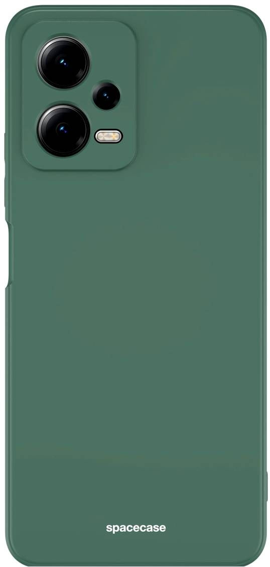 Spacecase Silicone Case - Θήκη Σιλικόνης Xiaomi Redmi Note 12 5G / Poco X5 - Dark Green (5905123475337)