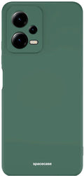 Spacecase Silicone Case - Θήκη Σιλικόνης Xiaomi Redmi Note 12 5G / Poco X5 - Dark Green (5905123475337)
