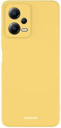 Spacecase Silicone Case - Θήκη Σιλικόνης Xiaomi Redmi Note 12 5G / Poco X5 - Yellow (5905123475375)
