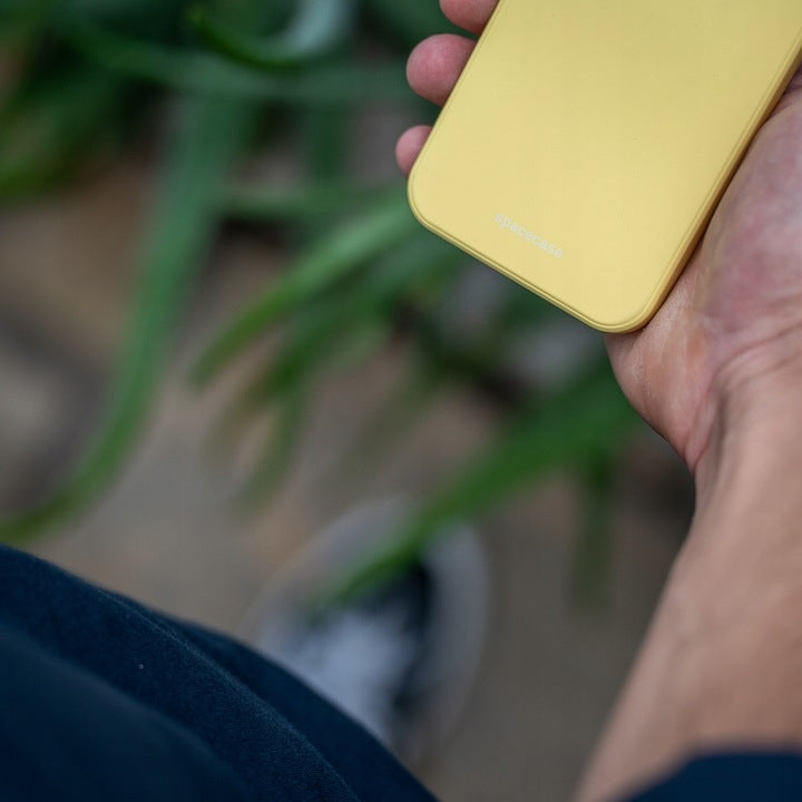 Spacecase Silicone Case - Θήκη Σιλικόνης Xiaomi Redmi Note 12 5G / Poco X5 - Yellow (5905123475375)