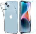 Spigen Crystal Pack - Σετ Θήκη Σιλικόνης & 2 x Tempered Glass - Apple iPhone 15 Plus / 14 Plus - Crystal Clear (ACS04922)