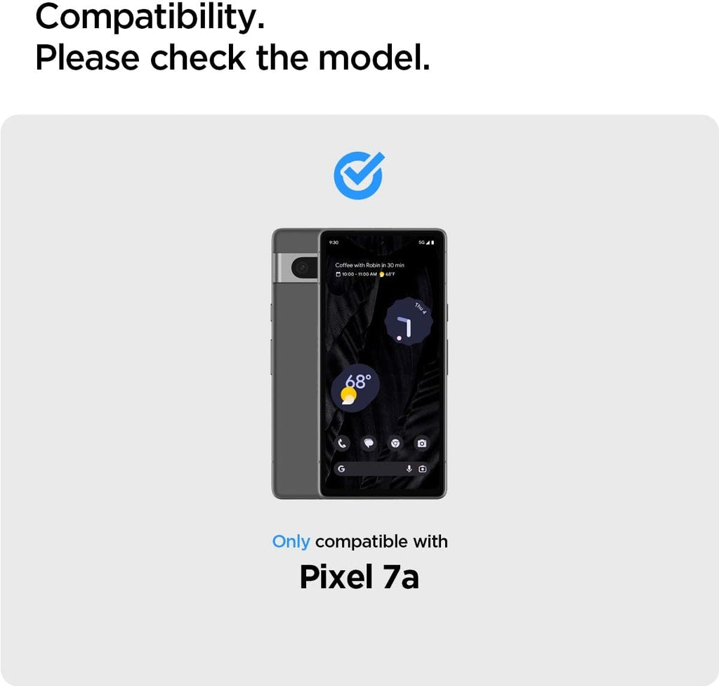 Spigen GLAS.tR ALIGNmaster - Αντιχαρακτικό Γυάλινο Tempered Glass Google Pixel 7a - 2 Τεμάχια (AGL05968)