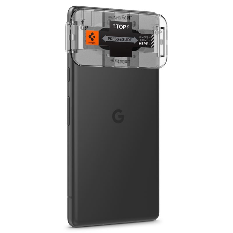 Spigen GLAS.tR EZ Fit OPTIK Lens Protector - Αντιχαρακτικό Προστατευτικό Γυαλί για Φακό Κάμερας Google Pixel 7a - 2 Τεμάχια -