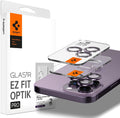 Spigen GLAS.tR EZ Fit OPTIK Pro Camera Lens Protector - Αντιχαρακτικό Προστατευτικό Γυαλί για Φακό Κάμερας Apple iPhone 14 Pr