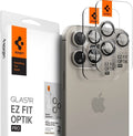 Spigen GLAS.tR EZ Fit OPTIK Pro Camera Lens Protector - Αντιχαρακτικό Προστατευτικό Γυαλί για Φακό Κάμερας Apple iPhone 17 Pr