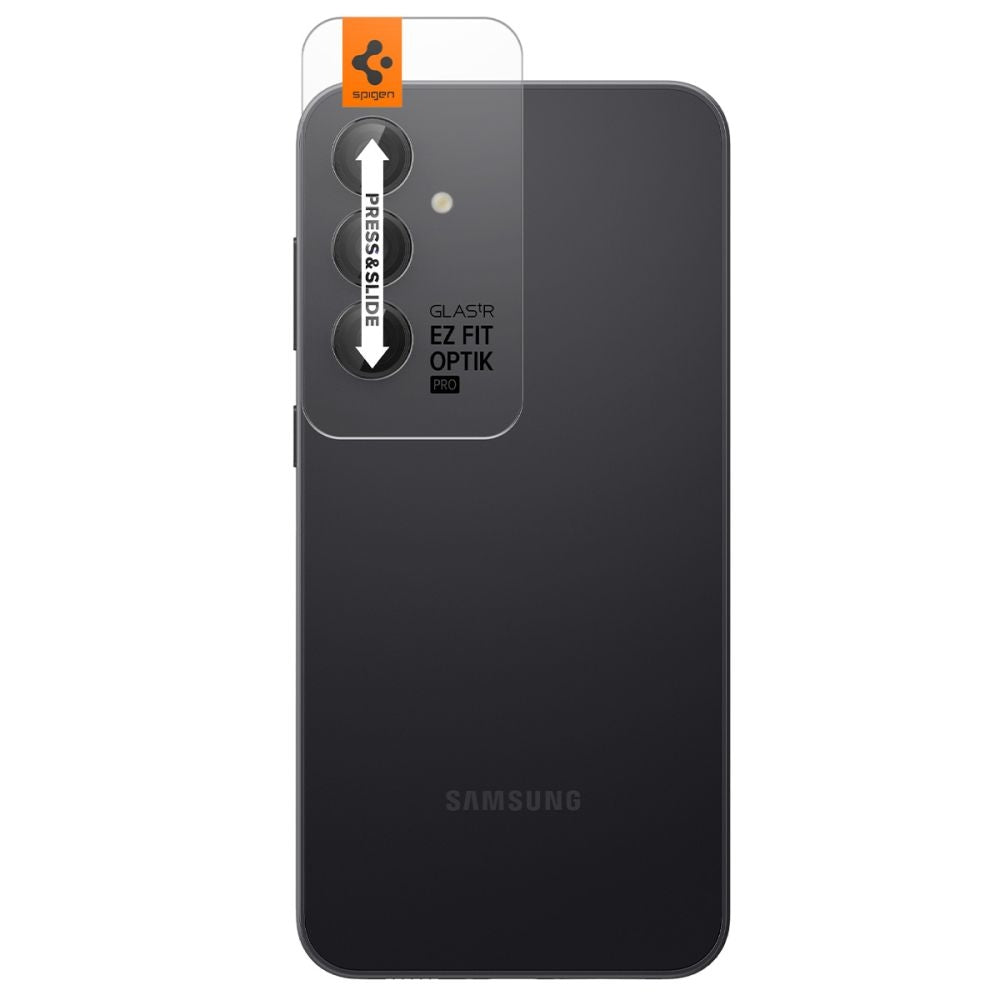 Spigen GLAS.tR EZ Fit OPTIK Pro Camera Lens Protector - Αντιχαρακτικό Προστατευτικό Γυαλί για Φακό Κάμερας Samsung Galaxy S23
