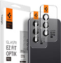 Spigen GLAS.tR EZ Fit OPTIK Pro Camera Lens Protector - Αντιχαρακτικό Προστατευτικό Γυαλί για Φακό Κάμερας Samsung Galaxy S23