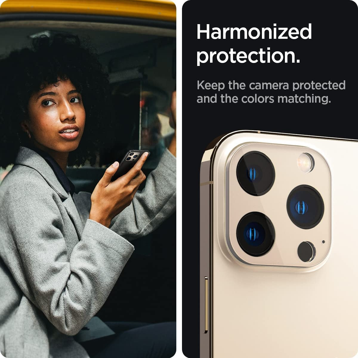 Spigen GLAS.tR OPTIK Camera Lens Protector - Αντιχαρακτικό Προστατευτικό Γυαλί για Φακό Κάμερας Apple iPhone 13 Pro / 13 Pro 