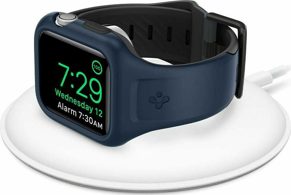 Spigen Liquid Air Pro Θήκη Σιλικόνης Apple Watch SE/6/5/4 (44mm) - Blue (ACS02225)