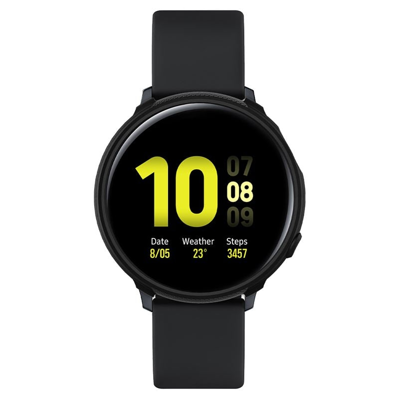 Spigen Liquid Air - Θήκη Σιλικόνης Samsung Galaxy Watch Active 2 40mm - Matte Black (ACS00218)