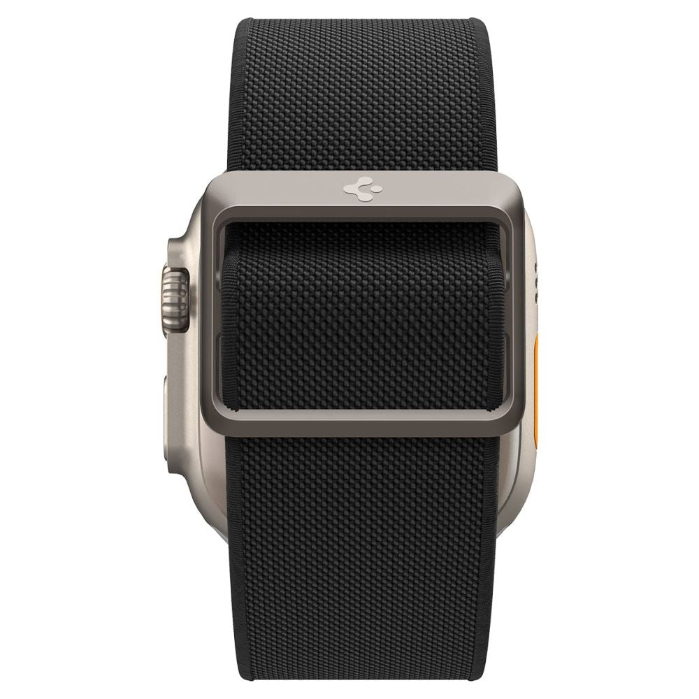 Spigen Lite Fit Ultra - Υφασμάτινο Λουράκι Apple Watch Ultra/SE/11/10/9/8/7/6/5/4 (49/46/45/44mm) - Black (AMP05983)