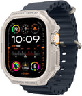 Spigen Rugged Armor - Θήκη Σιλικόνης Apple Watch Ultra 3 / Ultra 2 / Ultra 1 49mm - Dune Beige (ACS07381)