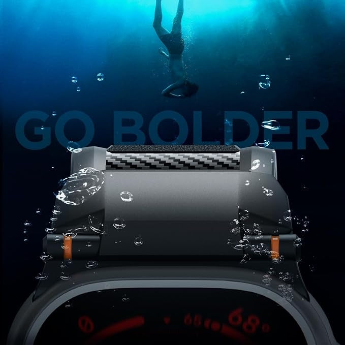 Spigen Rugged Ultra Band - Premium Λουράκι Σιλικόνης με Ανθρακονήματα - Apple Watch Ultra/SE/11/10/9/8/7/6/5/4 (49/46/45/44mm