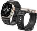 Spigen Rugged Ultra Band - Premium Λουράκι Σιλικόνης με Ανθρακονήματα - Apple Watch Ultra/SE/11/10/9/8/7/6/5/4 (49/46/45/44mm