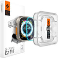 Spigen Tempered Glass GLAS.tR EZ Fit - Αντιχαρακτικό Γυαλί Οθόνης Apple Watch Ultra 4 / Ultra 3 / Ultra 2 / Ultra 1 49mm - 2 