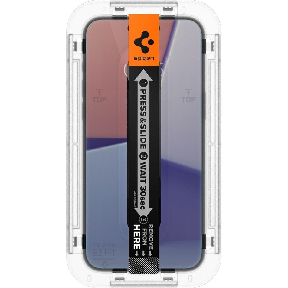 Spigen Tempered Glass GLAS.tR EZ Fit HD Privacy - Αντιχαρακτικό Γυαλί Προστασίας Απορρήτου Οθόνης - Apple iPhone 16 / 15 (AGL