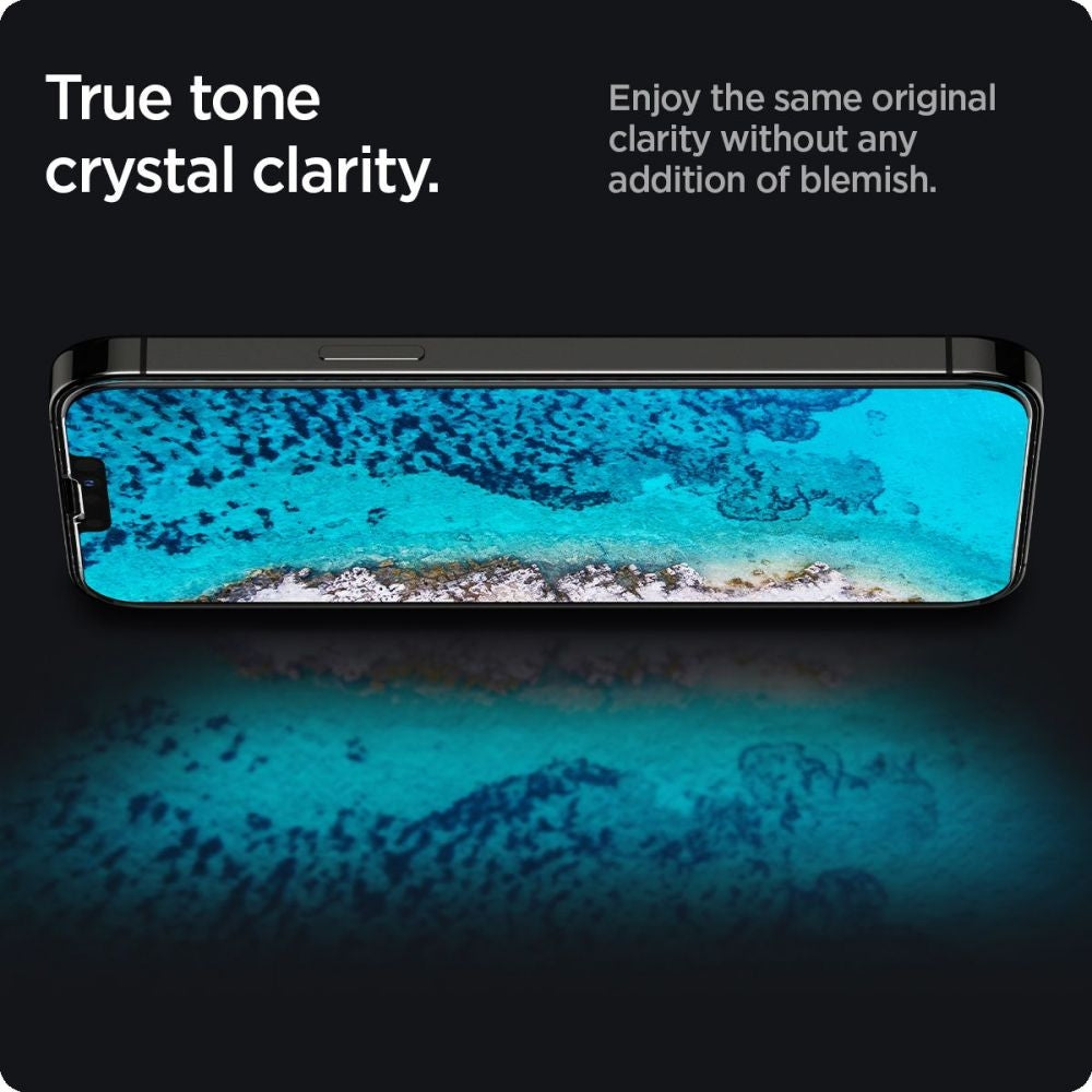 Spigen Tempered Glass GLAS.tR Slim HD Privacy - Αντιχαρακτικό Γυαλί Προστασίας Απορρήτου Οθόνης Apple iPhone 17e / 16e / 14 /