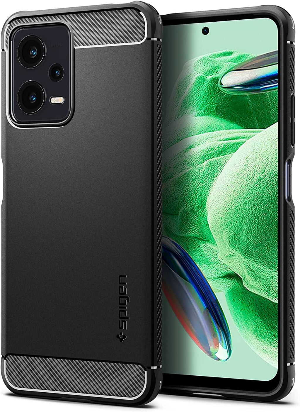 Spigen Θήκη Rugged Armor Xiaomi Redmi Note 12 5G / Poco X5 - Matte Black (ACS05787)