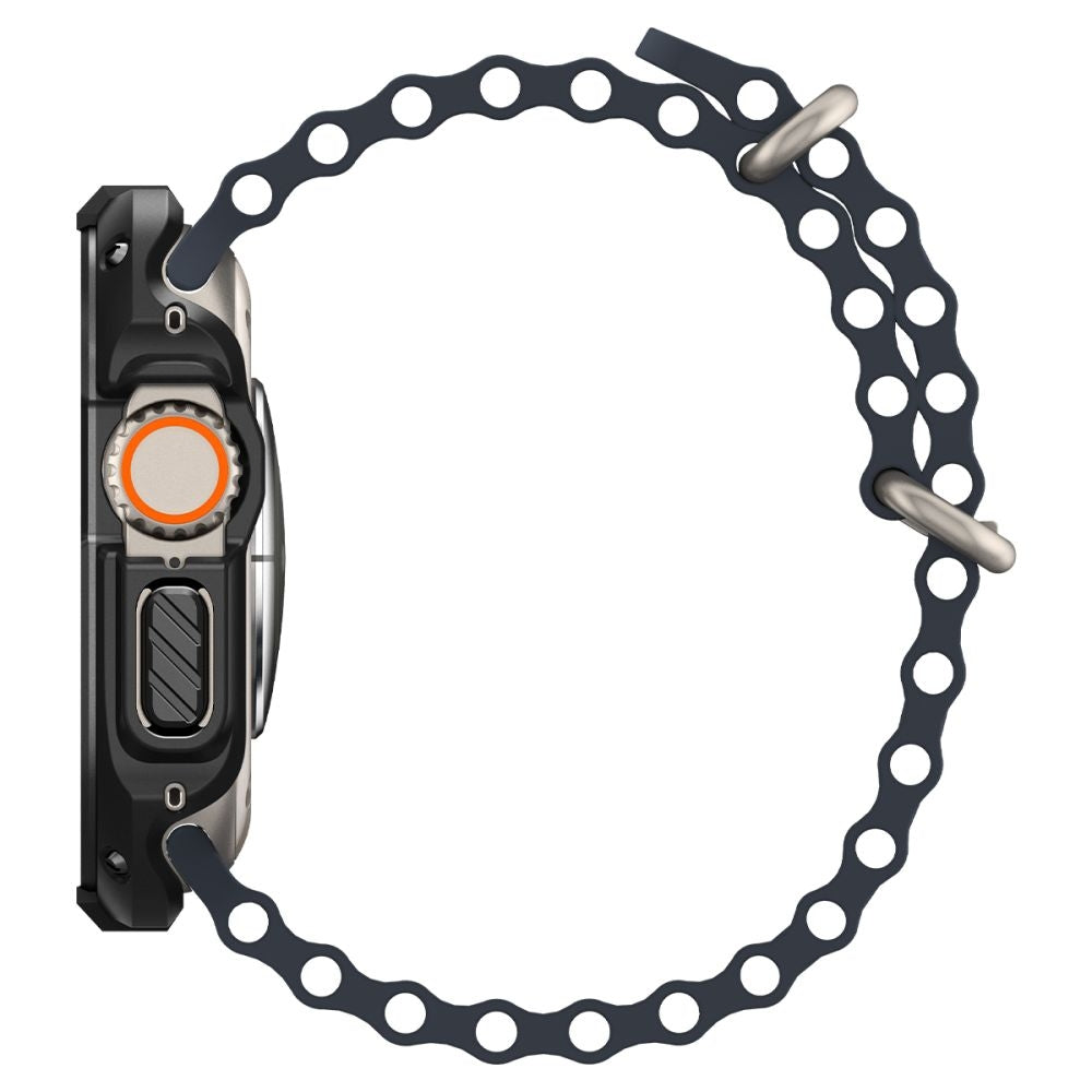 Spigen Tough Armor - Θήκη με Tempered Glass Apple Watch Ultra 3 / Ultra 2 / Ultra 1 49mm - Black (ACS05457)
