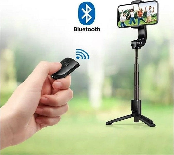 Spigen S610W Gimbal Selfie Stick Tripod - Ασύρματο Selfie Stick / Gimbal / Τρίποδο με Θήκη - Black