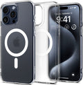 Spigen Ultra Hybrid MagFit - Θήκη MagSafe Apple iPhone 15 Pro - Frost Clear (ACS06719)