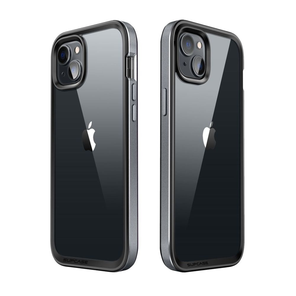 Supcase Unicorn Beetle Edge XT - Διάφανη Ανθεκτική Θήκη - Apple iPhone 15 Plus / 14 Plus - Black (843439119673)