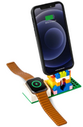 SwitchEasy Blocks Charging Stand - Dock Φόρτισης για Apple Watch / iPhone με 92 Πολύχρωμα Τουβλάκια - White (GS-107-142-12)