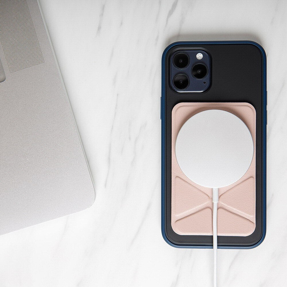 SwitchEasy MagStand - Μαγνητική Αυτοκόλλητη Βάση MagSafe για iPhone - Pink Sand (GS-103-158-221-140)