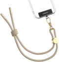 SwitchEasy MagEasy Wrist Strap & Strap Card 6.0mm - Αποσπώμενο Λουράκι Χειρός για Θήκες Κινητών iPhone - Beige (MPHIPH158BI23