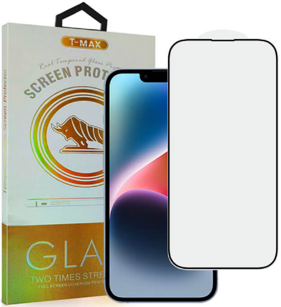 T-Max Premium 3D Tempered Glass Full Glue Fluid Despensing - Αντιχαρακτικό Γυαλί Οθόνης Apple iPhone 14 Plus - Black (5206015