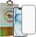 T-Max Premium 3D Tempered Glass Full Glue Fluid Despensing - Αντιχαρακτικό Γυαλί Οθόνης Apple iPhone 15 Plus - Black (5206015
