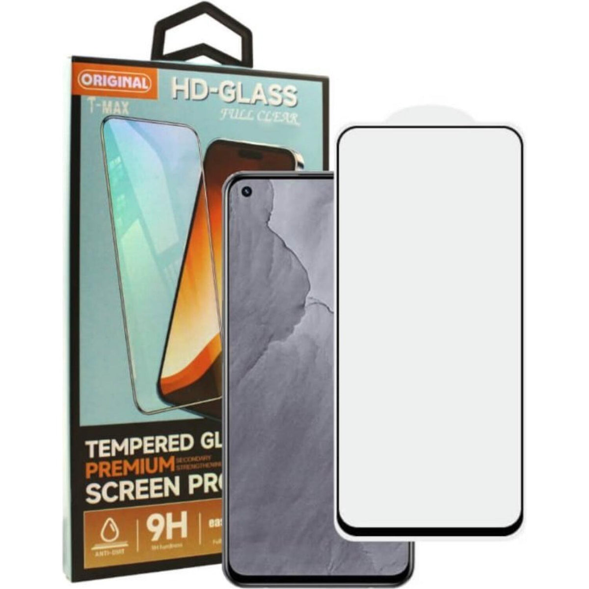 T-Max Premium 3D Tempered Glass Full Glue Fluid Despensing - Αντιχαρακτικό Γυαλί Οθόνης Realme GT Master - Black (52060150112
