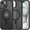 Tech-Protect MagMat "2" - Σκληρή Ημιδιάφανη Θήκη MagSafe - Apple iPhone 15 - Matte Black (5906302307944)