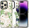Tech-Protect MagMood - Σκληρή Θήκη MagSafe Apple iPhone 15 Pro - Spring Daisy (9319456605396)
