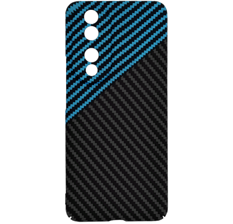 Techsuit Carbonite FiberShell - Σκληρή Θήκη Honor 90 - Blue Pulse (5949419213012)