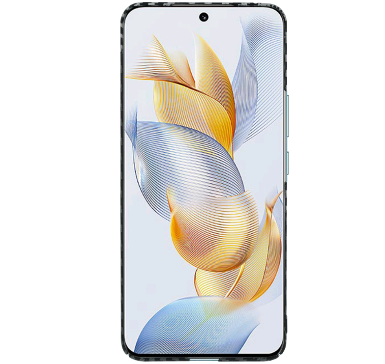 Techsuit Carbonite FiberShell - Σκληρή Θήκη Honor 90 - Stealth Gray (5949419213005)