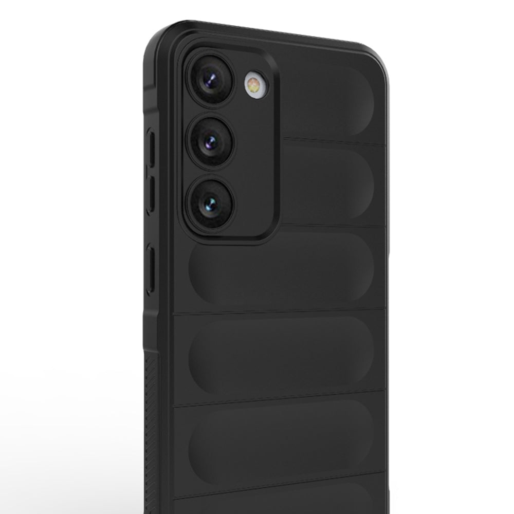 Techsuit Magic Shield - Θήκη Σιλικόνης Samsung Galaxy S23 - Black (5949419116146)