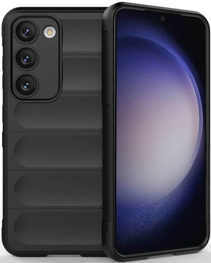 Techsuit Magic Shield - Θήκη Σιλικόνης Samsung Galaxy S23 - Black (5949419116146)
