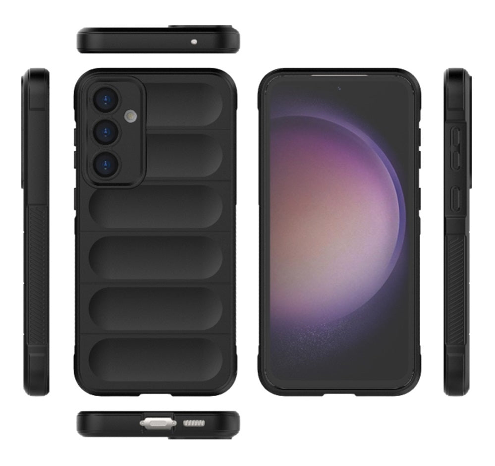 Techsuit Magic Shield - Θήκη Σιλικόνης Samsung Galaxy S23 FE - Black (5949419115125)
